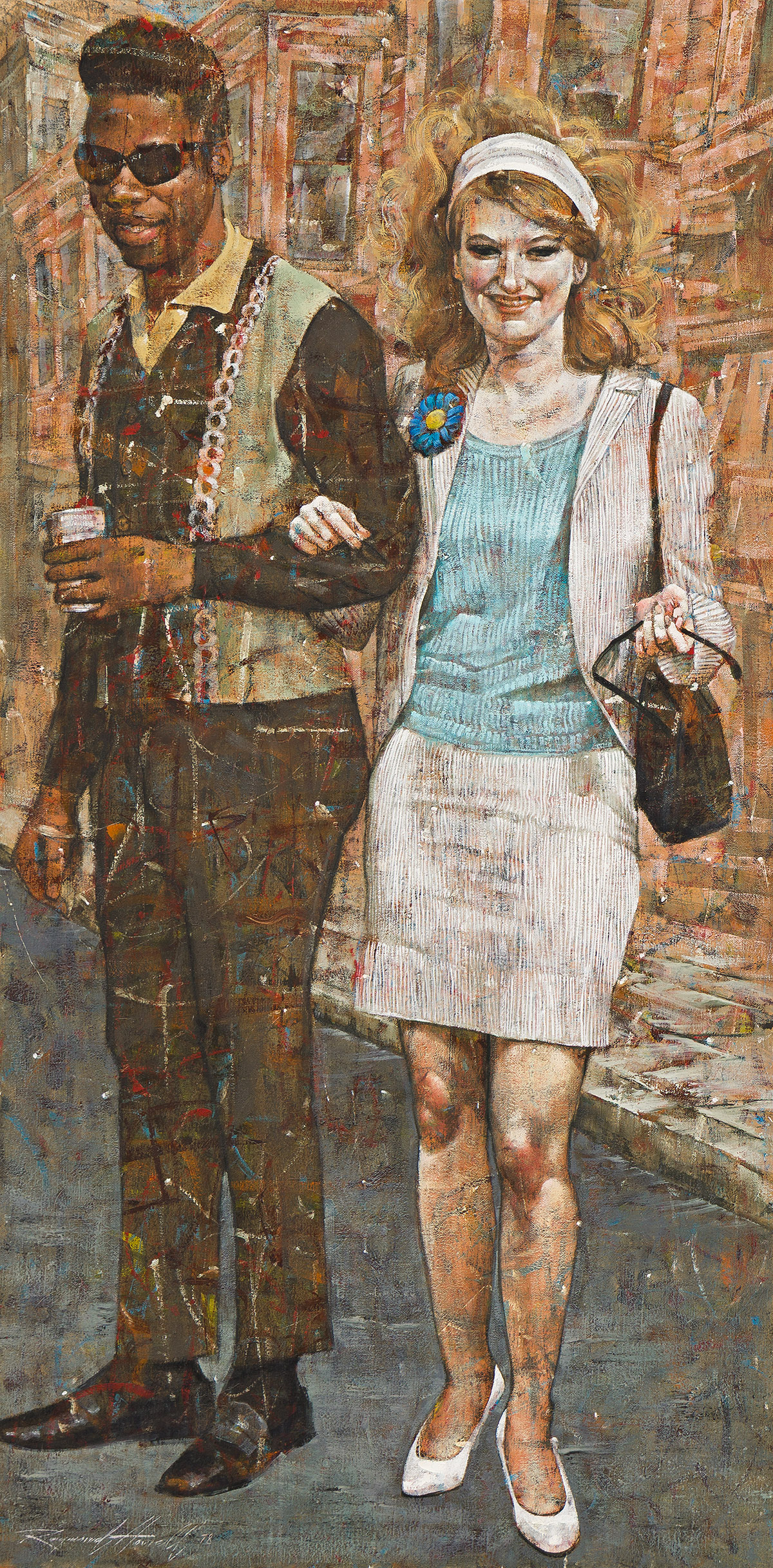 RAYMOND HOWELL (1927 - 2002) Untitled (Couple).